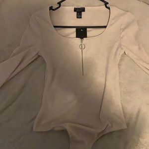 Zip up bodysuit